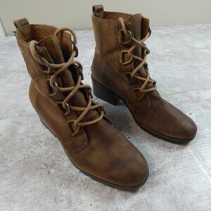 Sorel Bootie Women 10 Brown Lolla Waterproof